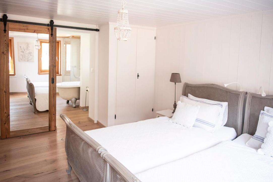 Casa Pasch - Boutique Bed And Breakfast In Cumpadials Sumvitg Luaran gambar